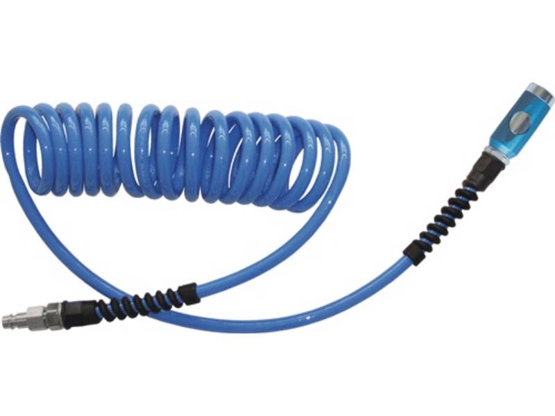 EWO E40925 Spiralschlauch-Set  Innen-Ø 6,5 mm Außen-Ø 10 mm Länge 6 m Sicherheit