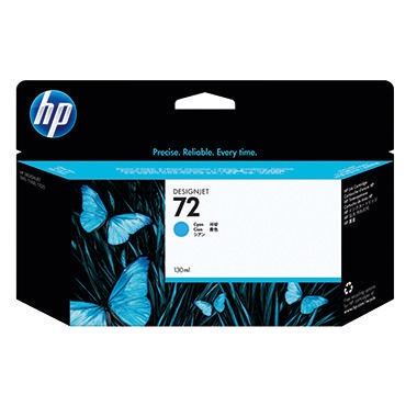 HP Tintenpatrone C9371A 72 130ml cyan