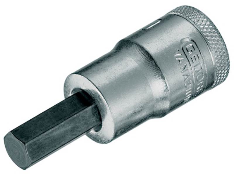 GEDORE 6155440 Steckschlüsseleinsatz IN 19 (AF) 1/2 '' Innen-6-kant Schlüsselwei