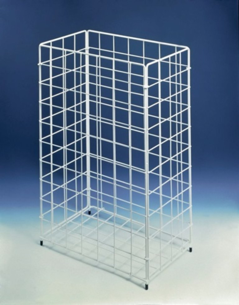 CWS 903102X Papierkorb  weiß 410 x 250 x 620 mm, ca. 60 l