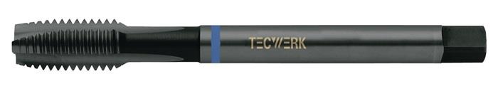 TECWERK 2000867527 Maschinengewindebohrer DIN 376B VA M24x3mm HSS-Co nitr.u.vapo