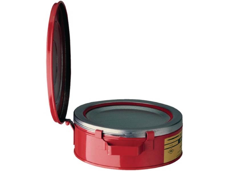 ASECOS 33535 Tränkbehälter  2,0 l Stahlblech D238xH83mm