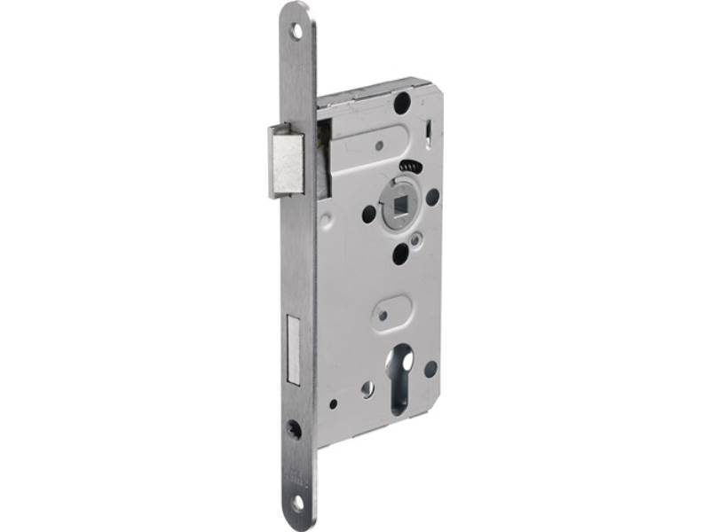 BKS Zimmertür-Einsteckschloss 0415 PZW 20/ 55/72/8 mm DIN links Edelstahl abgeru