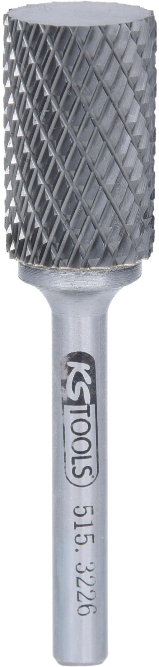 KS Tools 515.3226 HM Zylinder-Frässtift Form A ohne Stirnverzahnung, 16mm