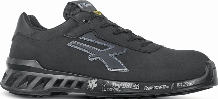 U.POWER RV20024-42 Sicherheitsschuh BEN Größe 42 W. 11 schwarz/grau S3S CI FO SR