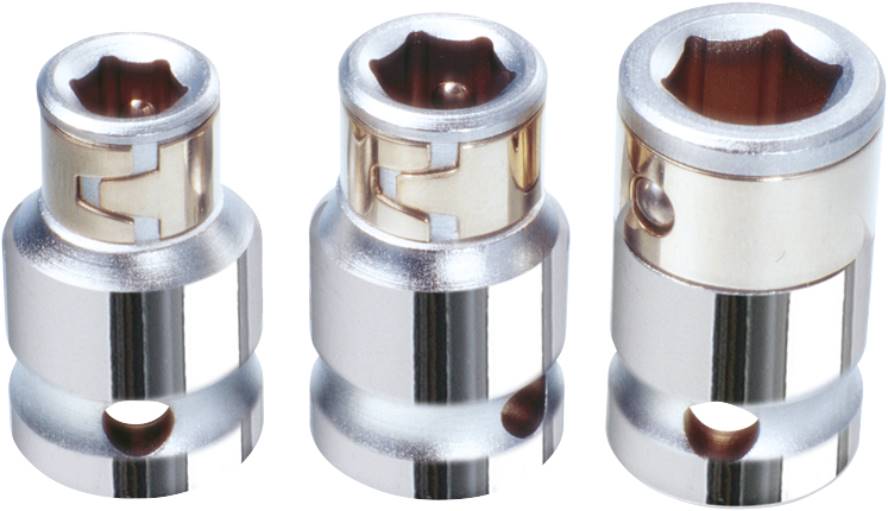 KS Tools 918.3984 3/8'' CHROMEplus Bit-Adapter-Stecknuss, für 5/16''