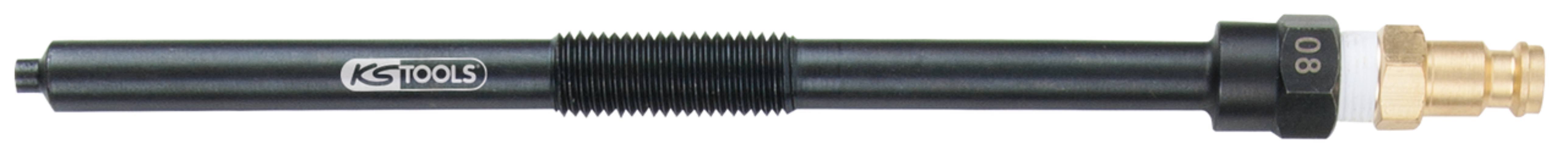 KS Tools 150.3669 Injektoren Adapter, M10x1,25 mit Außengewinde, Länge 170 mm