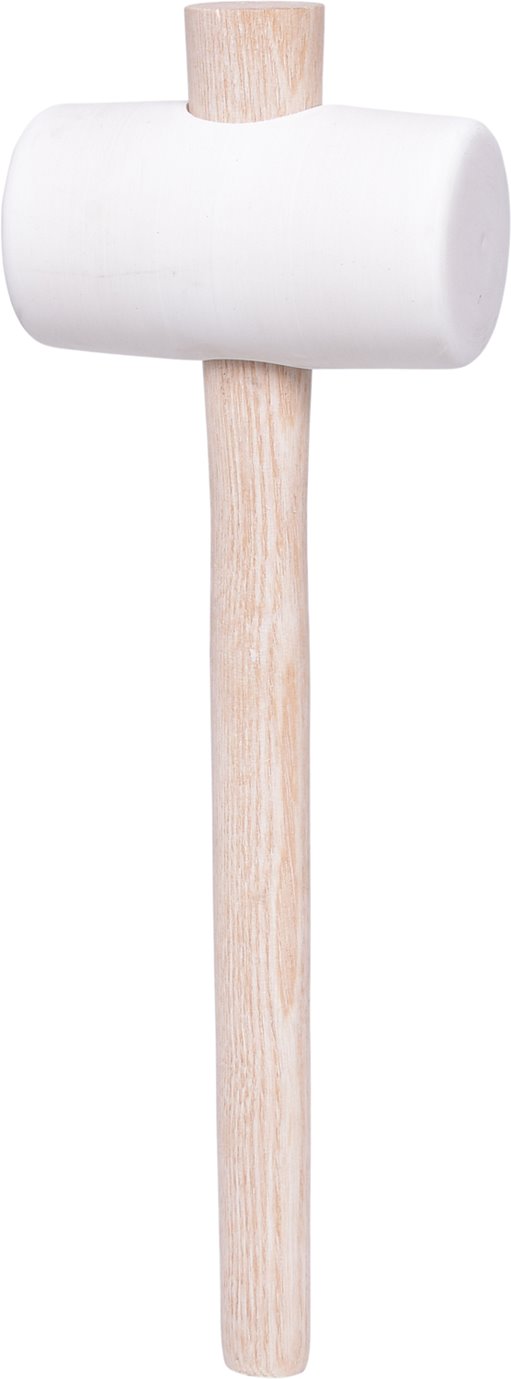 KS Tools 140.1235 Gummihammer weiss, 500g