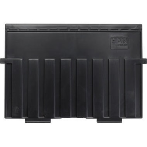 HAN Stützplatte 9025-13 DIN A5 quer Polystyrol schwarz