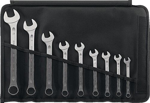 STAHLWILLE 96400801 Ringmaulschlüssel-Satz 13/9 9-teilig Schlüsselweite 9-22 mm