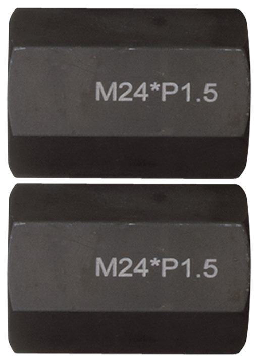 KS TOOLS 460.1777 Gewindeadapter-Satz M24x1,5x65mm, 2-tlg.