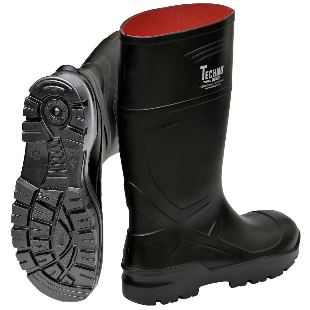Gr .49 *OTRA* PU-STIEFEL schwarz *OTRA* PU BOOT