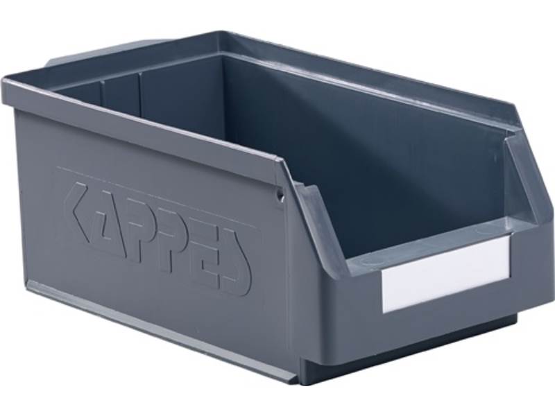 RASTERPLAN 6003.00.0254 Sichtlagerkasten  L350xB200xH150mm PE grau
