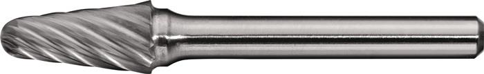 TECWERK 2000868062 Frässtift KEL INOX D.10mm Kopf-L.20mm Schaft-D.6mm HM Verz.No