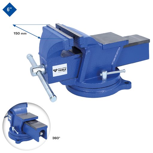 Brilliant Tools  BT156942 Parallel-Schraubstock 6'', 150 mm