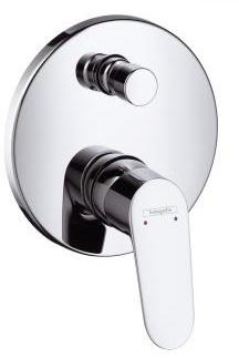 HANSGROHE 31945000 Fertigmontageset FOCUS chrom Chrom Einhebel-Wannenmischer