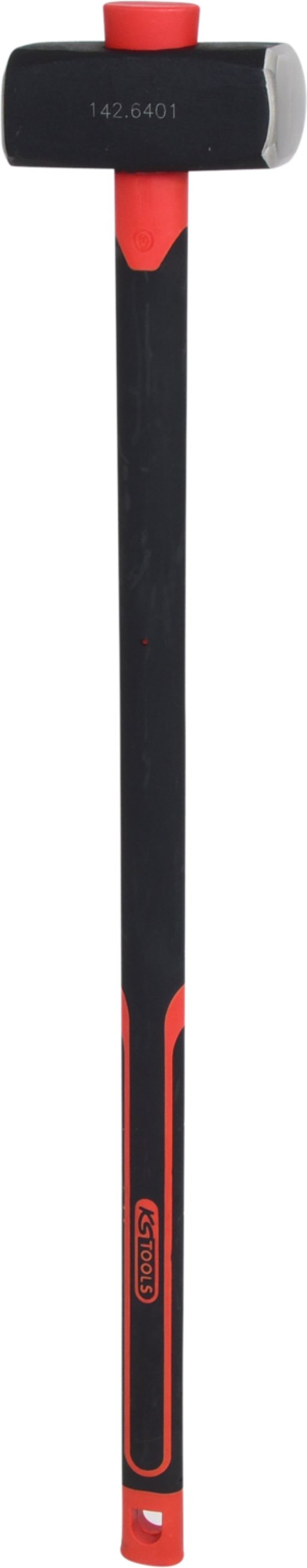 KS Tools 142.6401 Vorschlaghammer mit Fiberglasstiel, 4000g