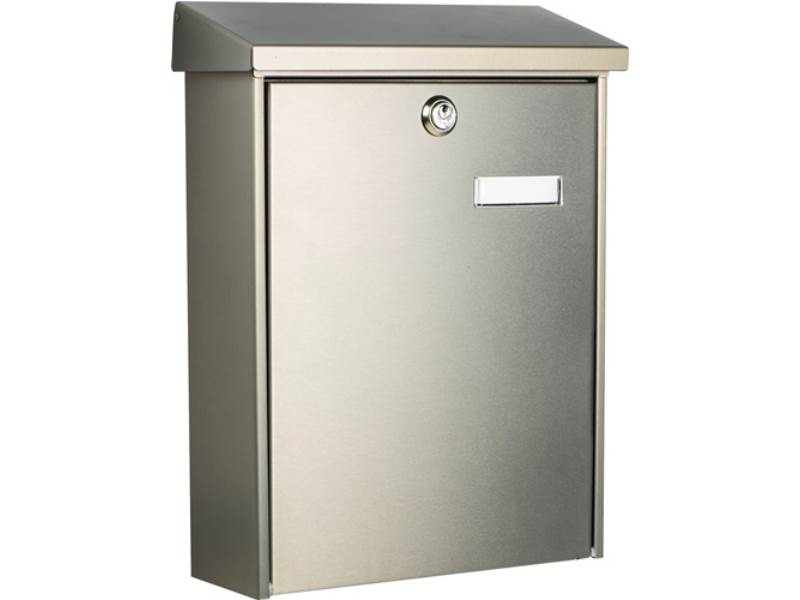 BURG-WÄCHTER OSLO 3767 NI Briefkasten Oslo Höhe 400 mm Breite 300 mm Tiefe 110 m