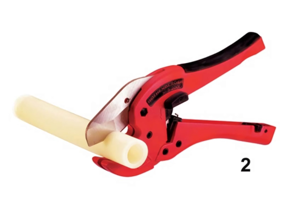 ROTHENBERGER 52000 Kunststoffschere ROCUT® TC 42 Professional 0 - 42 mm PP/PE/PB