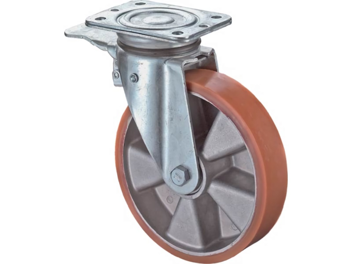 BS ROLLEN L420.B90.200 Lenkrolle mit Totalfeststeller  Rad-Ø 200 mm Tragfähigkei