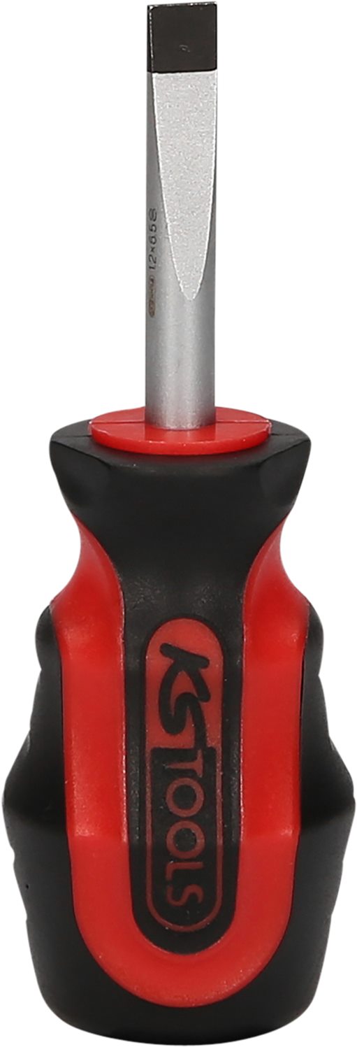 KS Tools 159.1123 ERGOTORQUEplus Schlitz-Schraubendreher, kurz, 6,5mm