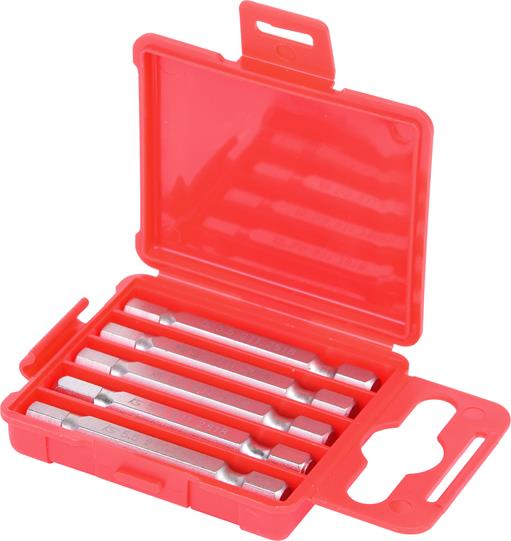 KS Tools 911.2819 1/4'' CLASSIC Bit Innensechskant, 50mm, 5,5mm, 5er Pck
