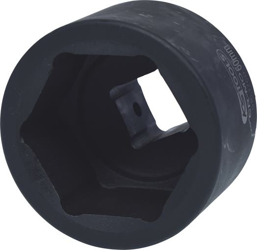 KS Tools 515.1760 1'' Sechskant-Kraft-Stecknuss, kurz, 60mm