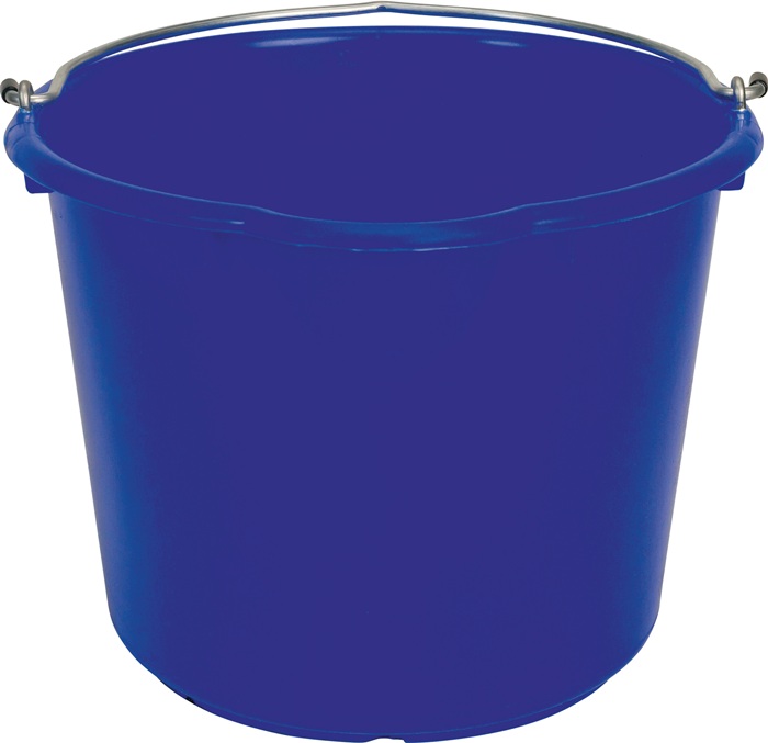 BERDAL EMMT0200-3001 Baueimer GRIPLINE C 20 l kranbar, TÜV-GS geprüft blau Kunst