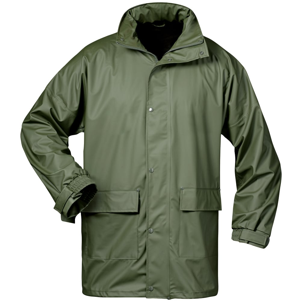 Gr .2XL (62/64) *FALKENBERG*  PU-STRETCH-JACKE oliv *FALKENBERG* PU jacket, oliv
