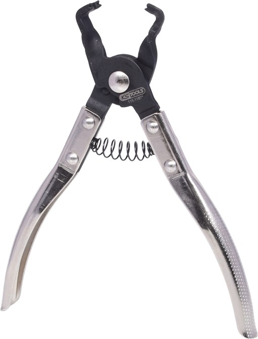 KS Tools 115.1187 Schlauchschellenzange mit Prismenaufnahme, 8-18mm