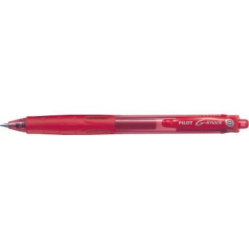 PILOT Gelschreiber G-Knock 07 BEGREEN 2716702 LGK-10F-R-BG rot