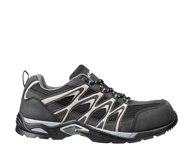 Albatros 641390 SILVER RACER XTS LOW S1P HRO SRC schwarz/grau,47 SPORT & TREKKING MEET SAFETY.Cross-Terrain Sicherheitsschuh mit den Innovationen aus der Welt des Trekking. Der SILVER RACER XTS LOW mit Fiberglaskappe und metallfreiem, flexiblen F