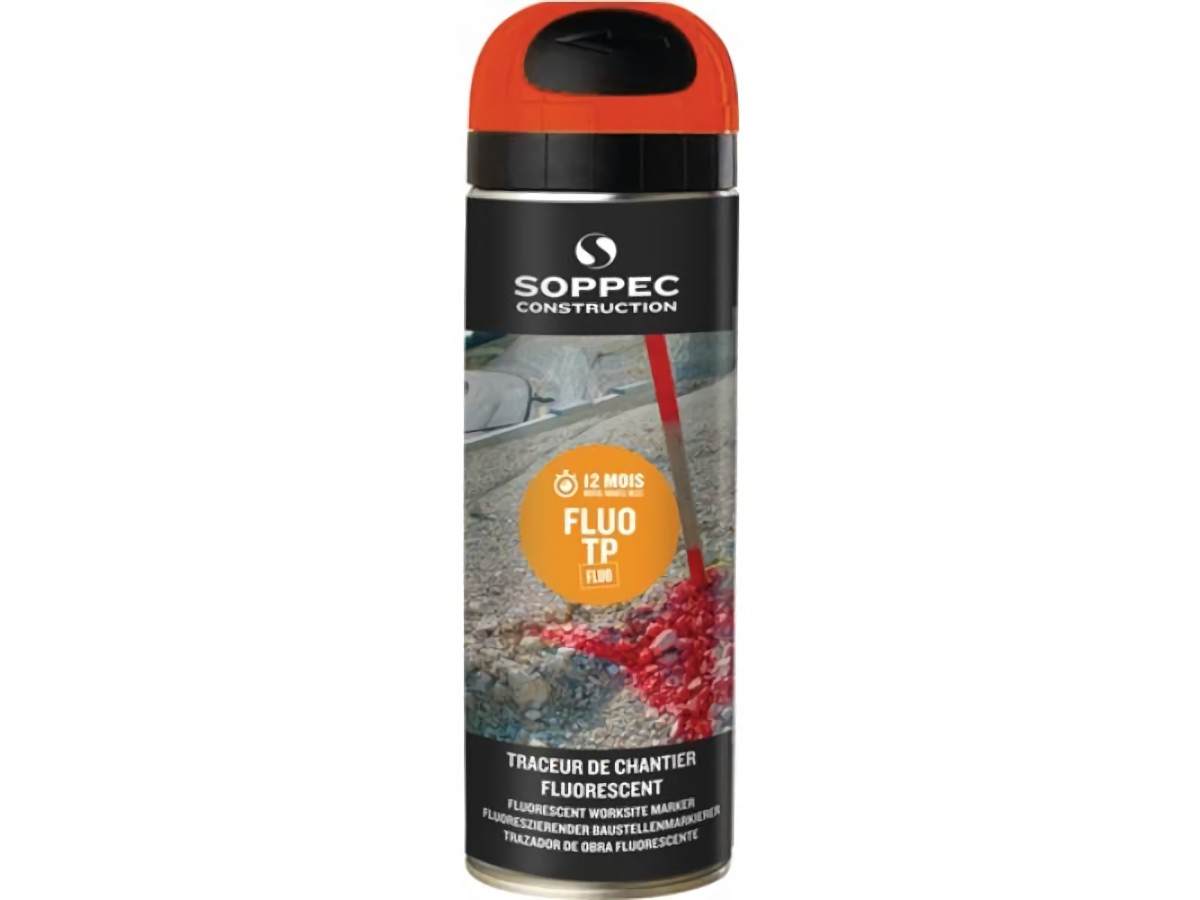 SOPPEC 141516E Baustellenmarkierspray FLUO TP leuchtorange 500 ml