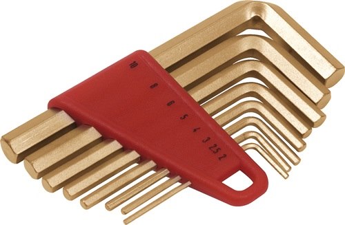 ENDRES TOOLS 0250001S Sechskantwinkelschraubendreher-Satz  8-teilig SW 2 - 10 mm