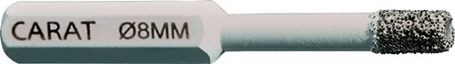 CARAT ETD0080000 Fliesenbohrer  D. 8 mm 35 mm 6-kant-Aufnahme