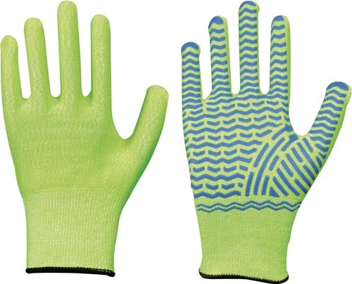 LEIPOLD 1447-11 Schnittschutzhandschuhe Solidstar 1447 Größe 11 neongrün EN 388