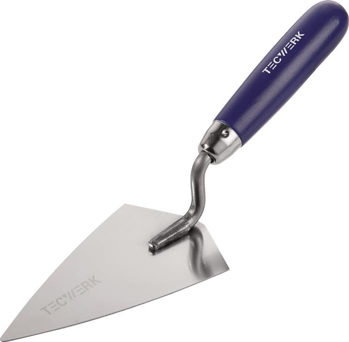 TECWERK 2000816743 Hamburger Putzkelle L.140mm B.80mm rostfr.m.H-Heft VA TECWERK
