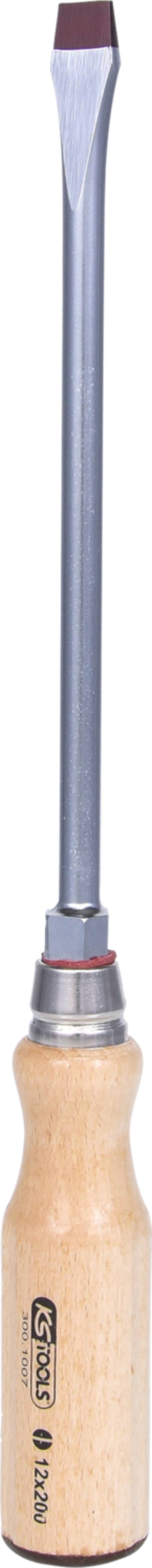 KS Tools 300.1007 ERGOTORQUE WOOD Schlitz-Schraubendreher, 12mm