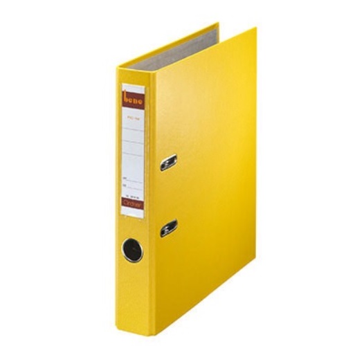 Bene Ordner 291600 GE DIN A4 52mm PP gelb