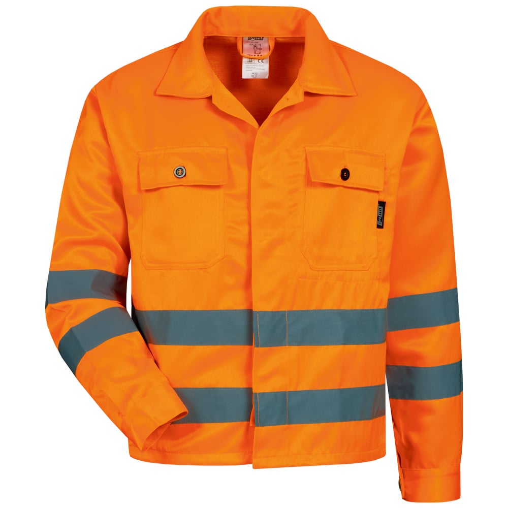 Gr .44 *ALOIS* WARNSCHUTZ-BUNDJACKE orange *ALOIS* HIGH VIS WAIST JACKET