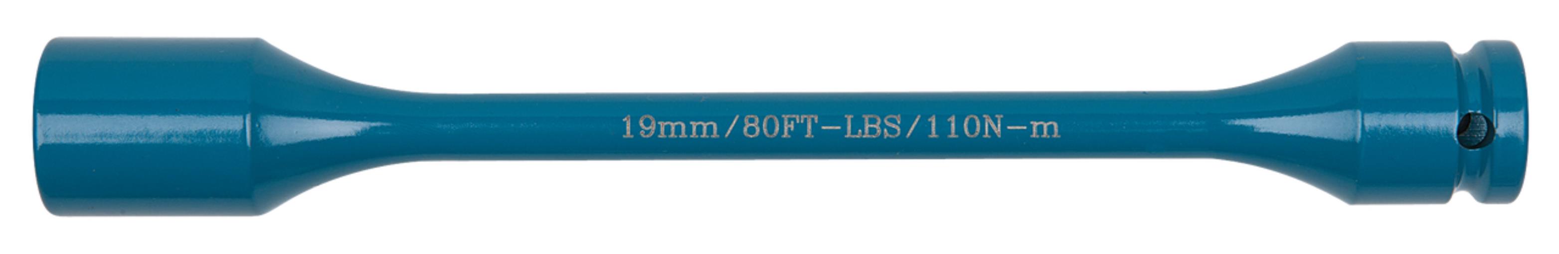 KS Tools 515.1477 1/2'' Torsions-Drehmomentbegrenzer-Stecknuss, 19mmx110Nm