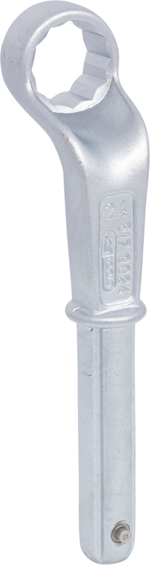 KS Tools 517.9024 CLASSIC Zugringschlüssel, gekröpft, 24mm