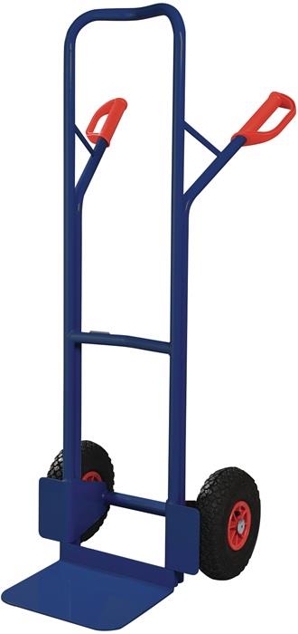 TECWERK 2000443058 Stapelkarre H.1300mm Schaufel-L250xB320mm Luft-Bereifung Trgf