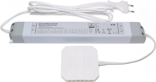 L&S 2000472 LED-Konverter  230 V 24 V 120 W 300 mm