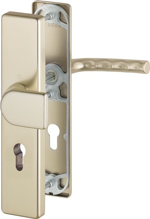 HOPPE 3962395 Schutzgarnitur London 78G/2222A/2440/113 Aluminium F2 72 mm 37-42