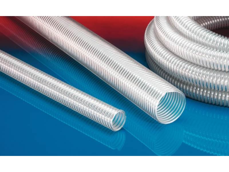 35601521018-0000001000 Absaug- und Förderschlauch AIRDUC® PUR-INOX 356 FOOD-AS