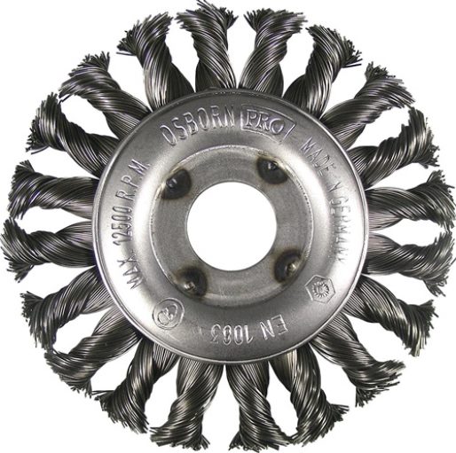 OSBORN 1212631131 Rundbürste  D. 125 mm Drahtstärke 0,35 mm Stahl 13 mm 12500 mi