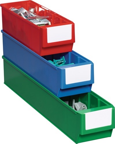 PROMAT  Regalkasten  L400xB91xH81mm rot Polypropylen