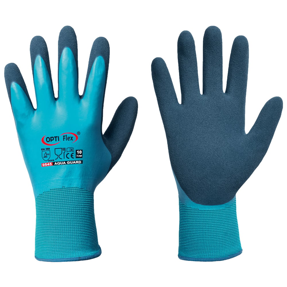 Gr .7 *AQUA GUARD* OPTI FLEX® HANDSCHUHE blau *AQUA GUARD* OPTI FLEX® GLOVES,