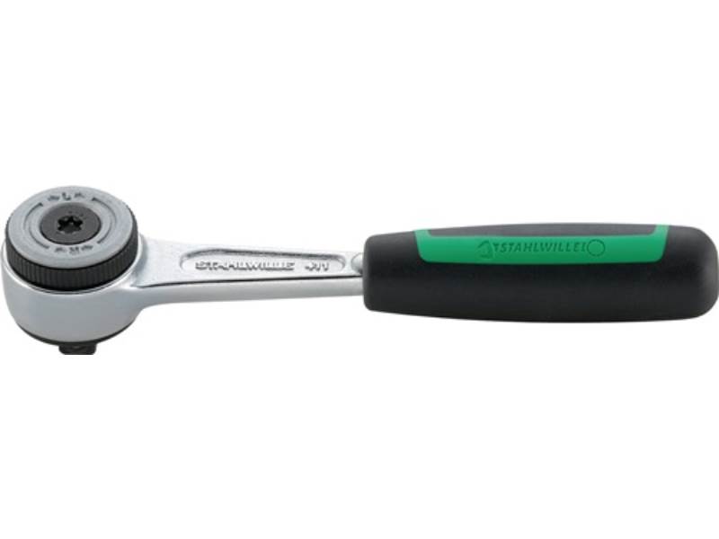 STAHLWILLE 11231011 Umschaltknarre 411 1/4 Zoll 60 Zähne Schaltscheibe